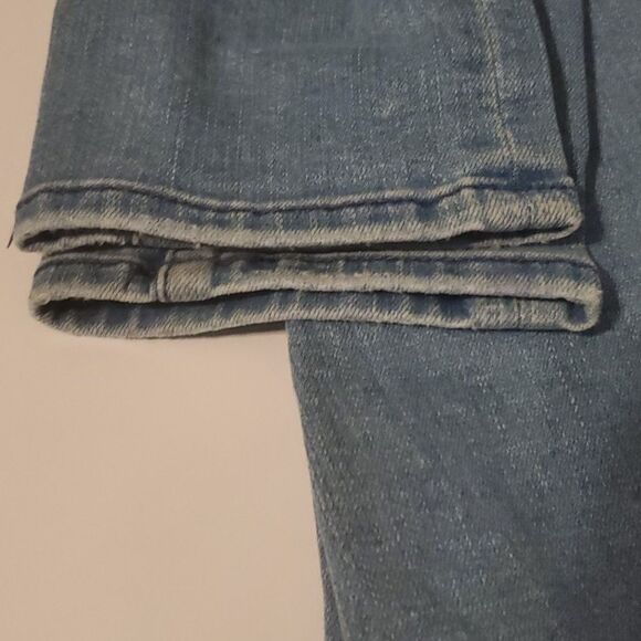Abercrombie & Fitch jeans women's size 2L Harper super skinny blue distr… - Picture 15 of 16